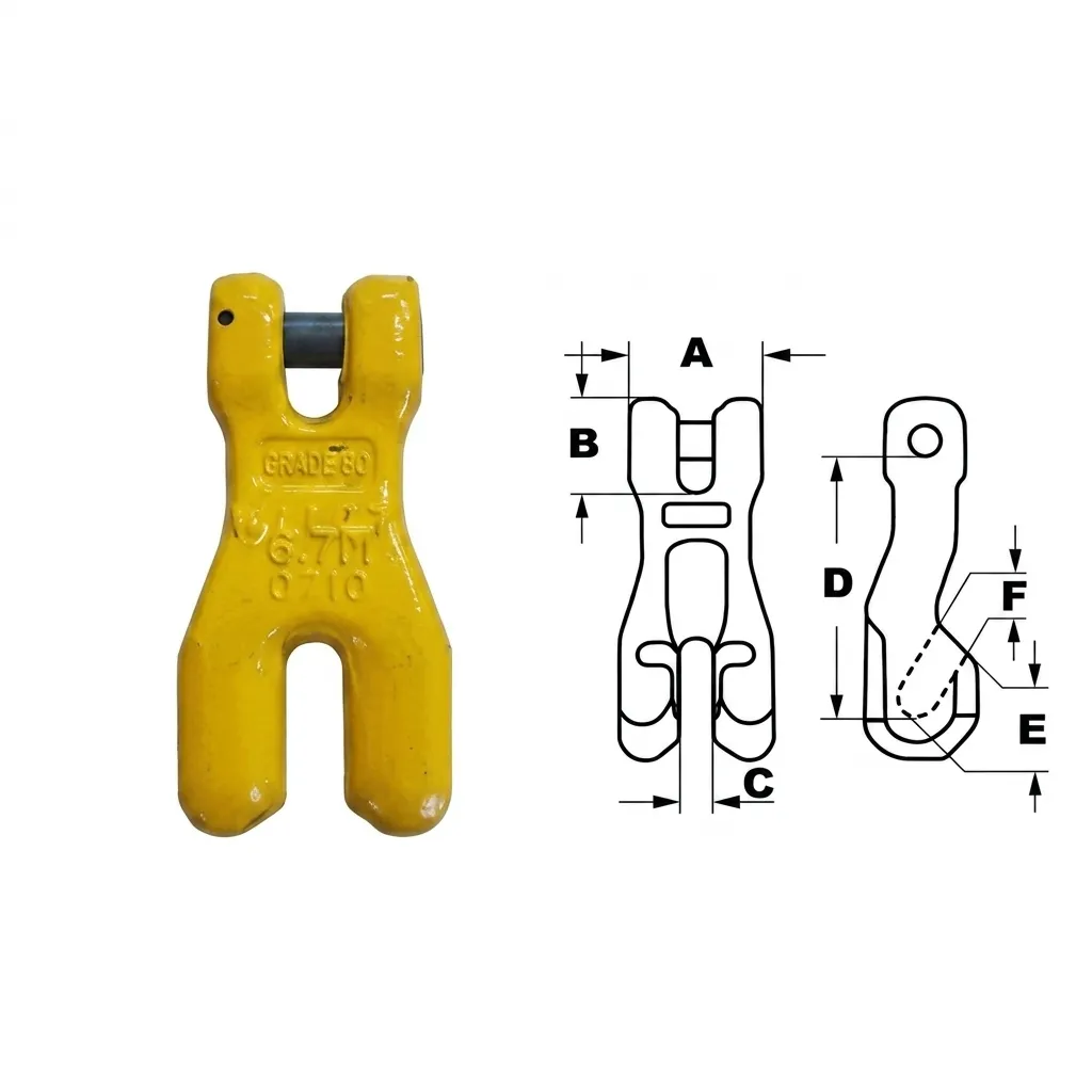 Encurtador Clevis Aço Alloy Grau 8